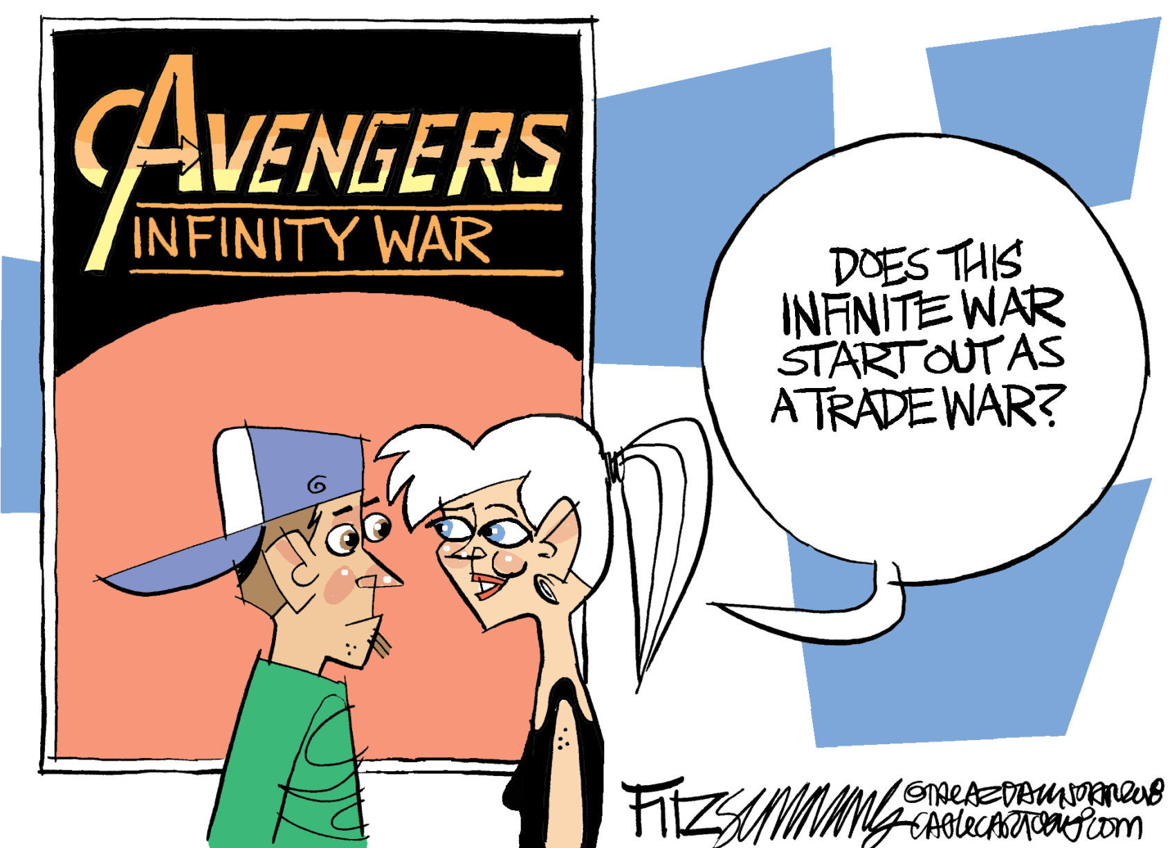 Daily Fitz Cartoon: Infinity